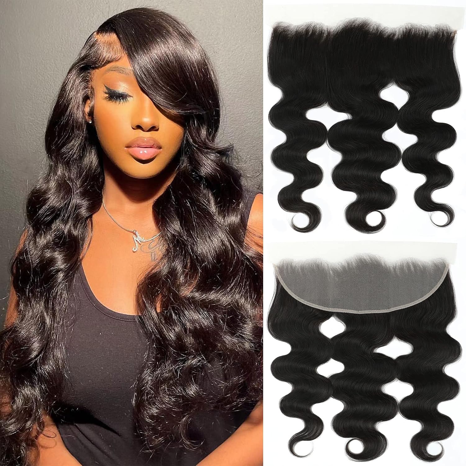 13x6 HD Frontal · Body Wave 20"